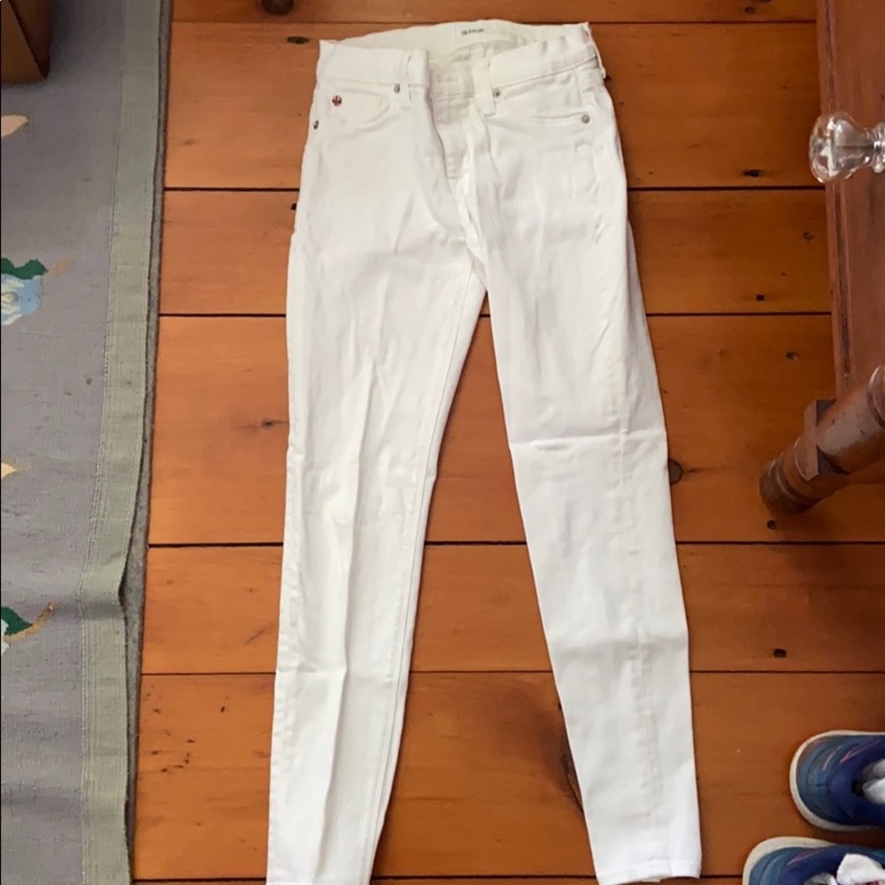 White Hudson jeans